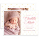 Charlotte Photo Birth Announcements Image 3 of 3